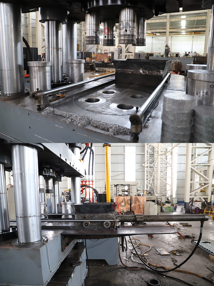 630噸四梁四柱液壓機設(shè)備細節(jié) 630噸四梁四柱液壓機設(shè)備細節(jié)